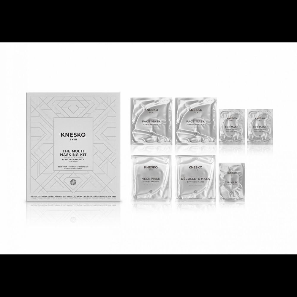 KNESKO Diamond Radiance Collagen Multi Masking Kit - Brand New in Box
